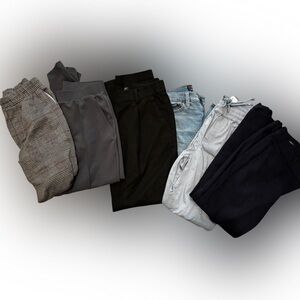 LOFT J Crew etc. Lot of 6 pair of women’s pants- size XS, sm, 4-6